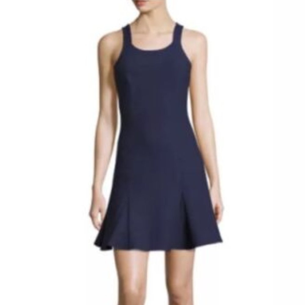 NWT Elizabeth and James Edie Sleeveless Skater Mini Dress Blue Size 2
